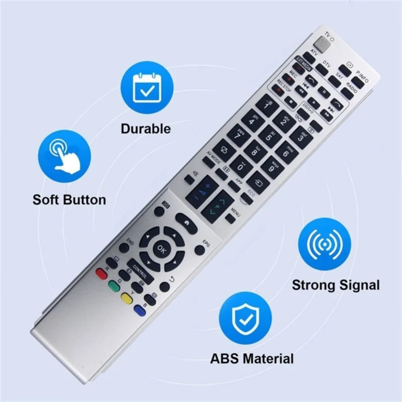 GB074WJSA For Sharp TV Remote Control 10m Range Infrared Television Controller