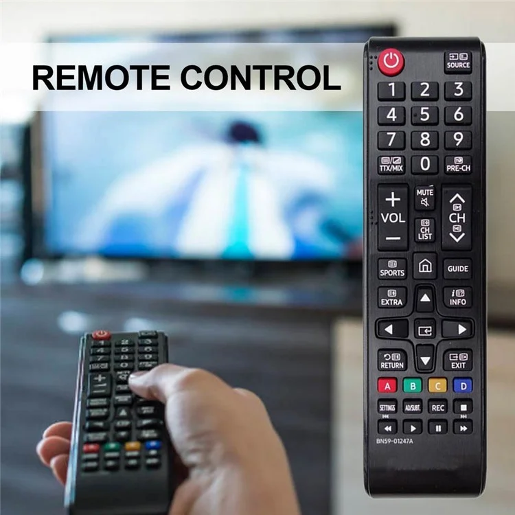 BN59-01247A Compact Size Remote Control 8m Connection Distance Replacement for Samsung TV
