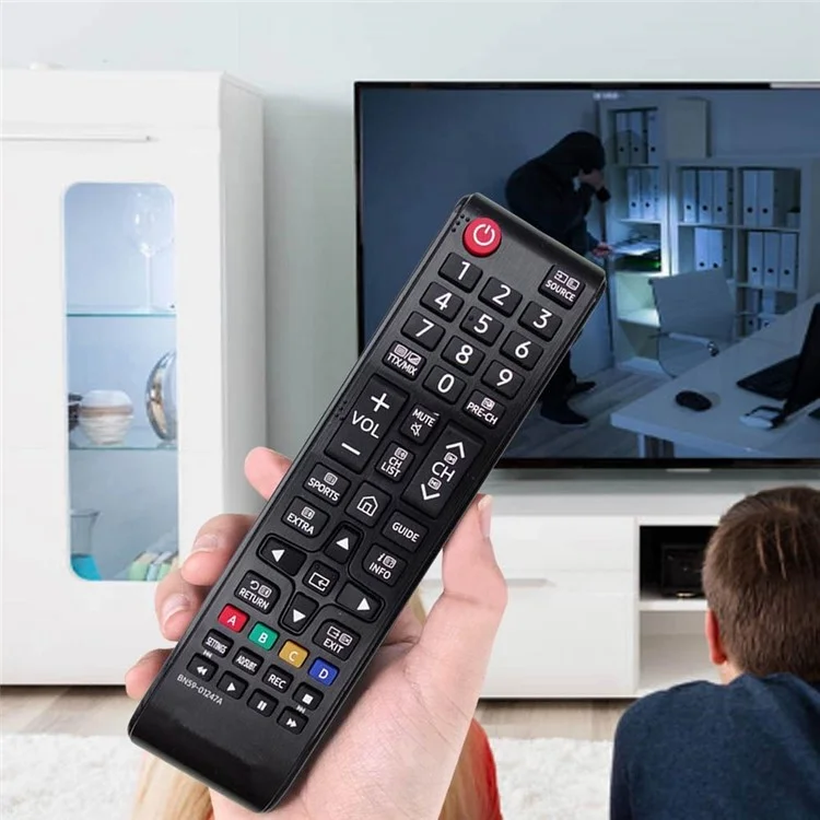 BN59-01247A Compact Size Remote Control 8m Connection Distance Replacement for Samsung TV
