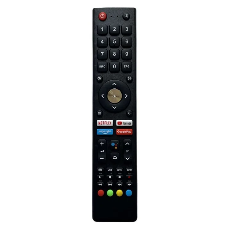 Comfortable Grip TV Remote Control Universal Use for JVC RM-C3362 / RM-C3367 / RM-C3407 / LT-32N3115A / LT-40 / N5115 TV