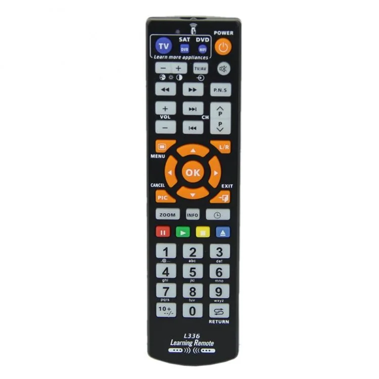 L336 Learning Remote for TV SAT DVD Universal Remote Control Replacement