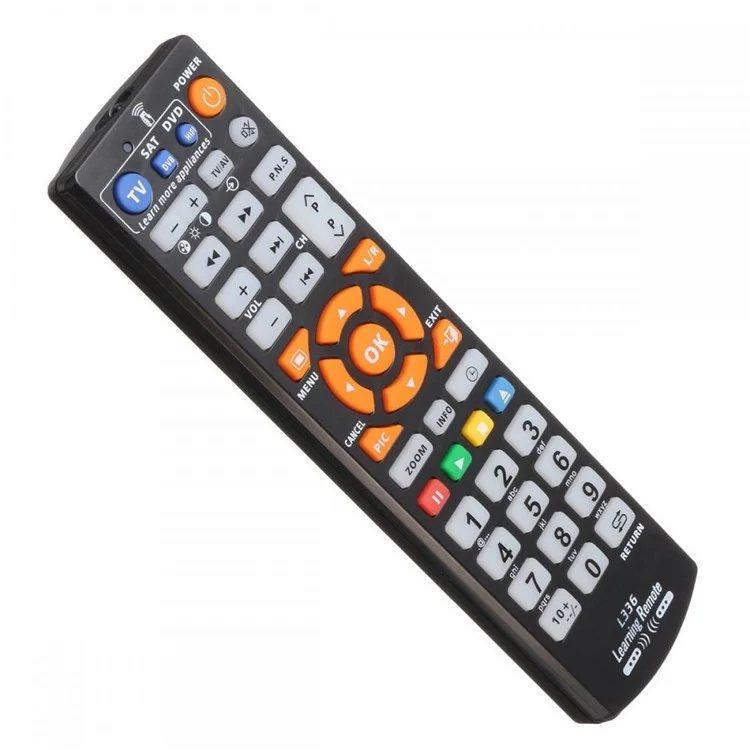 L336 Learning Remote for TV SAT DVD Universal Remote Control Replacement