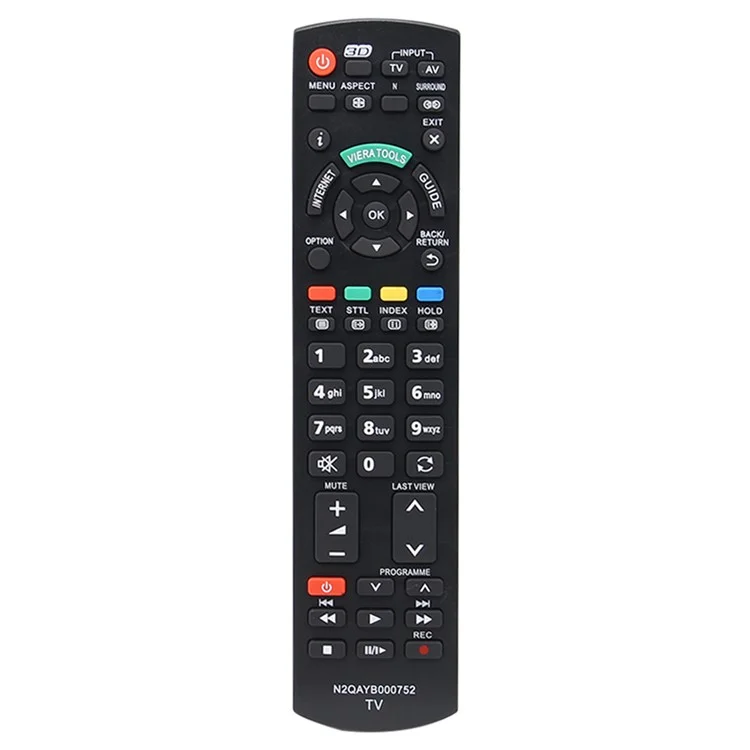N2QAYB000752 ABS Television Replacement Remote Control Battery Powered for Panasonic TV