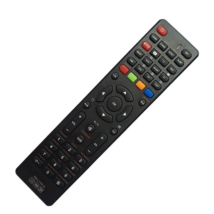 Rm-l1130 + X Netflix Funzione Remoto Sostituzione Telecomando Telecomandata Per Sony Samsung AOC LCD TV