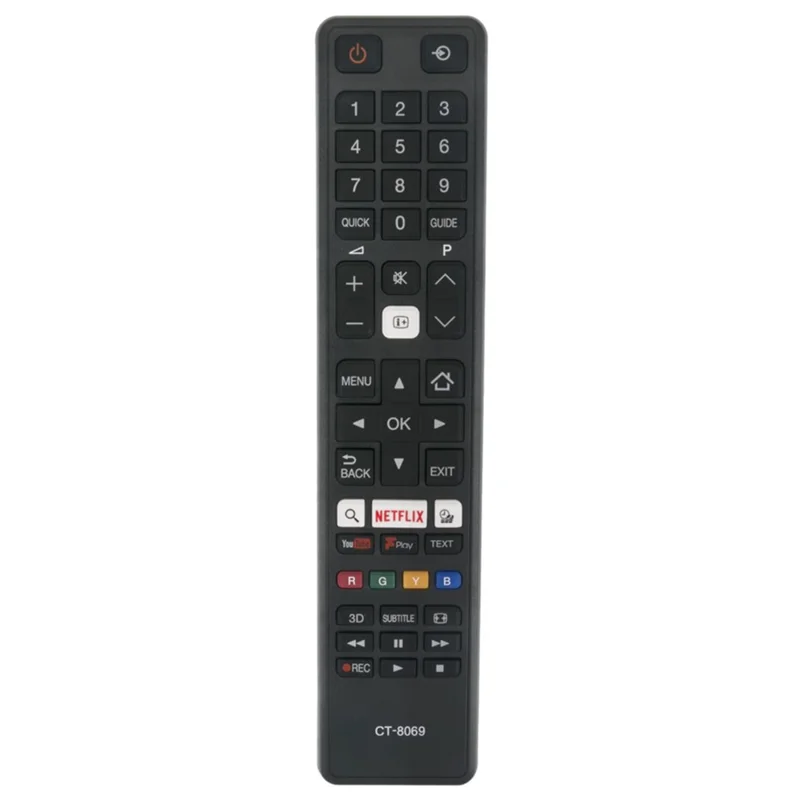 CT-8069 Handheld Controller for Toshiba Smart TV Remote Control Replacement