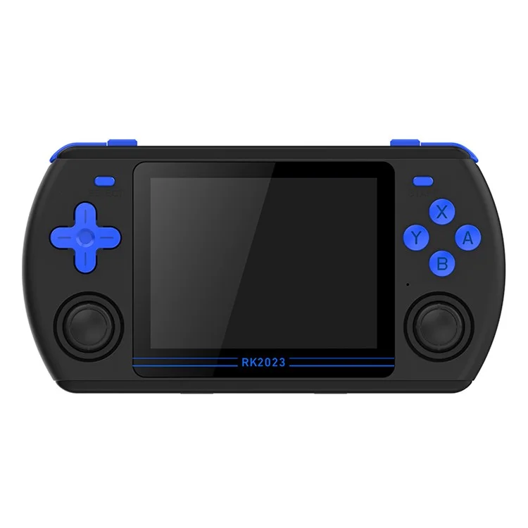 POWKIDDY RK2023 Handheld Game Console 3.5 Zoll Bildschirm TV HD Display Spielkonsole (mit Speicherkarte) - Schwarz