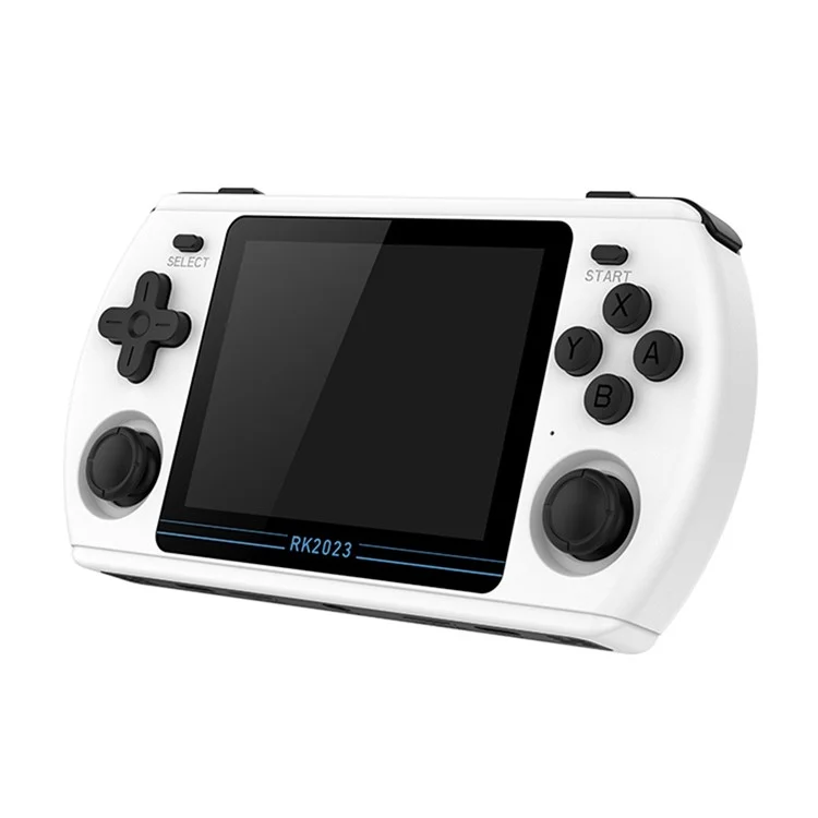 POWKIDDY RK2023 Handheld Game Console 3.5 Zoll Bildschirm TV HD Display Spielkonsole (mit Speicherkarte) - Schwarz
