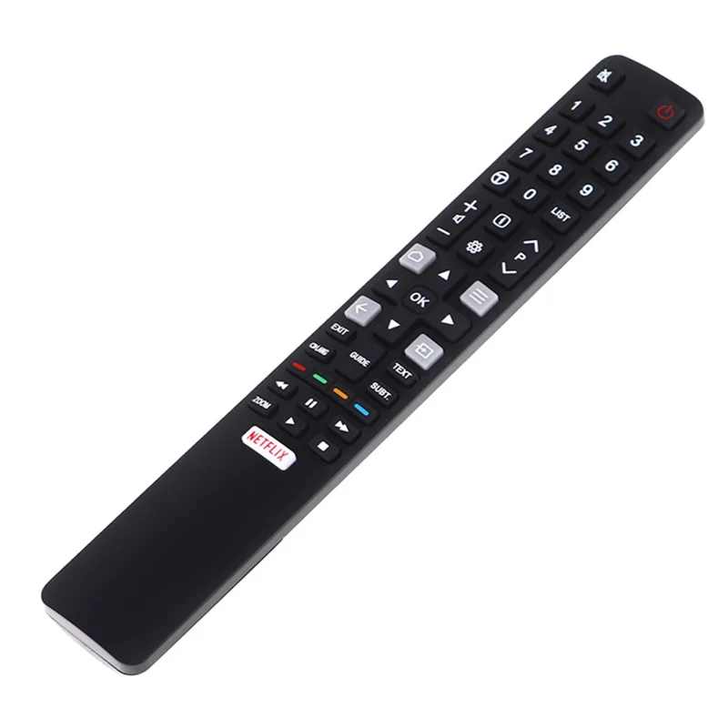 RC802N Replacement Remote Controller For TCL TV , Comfortable to Grip