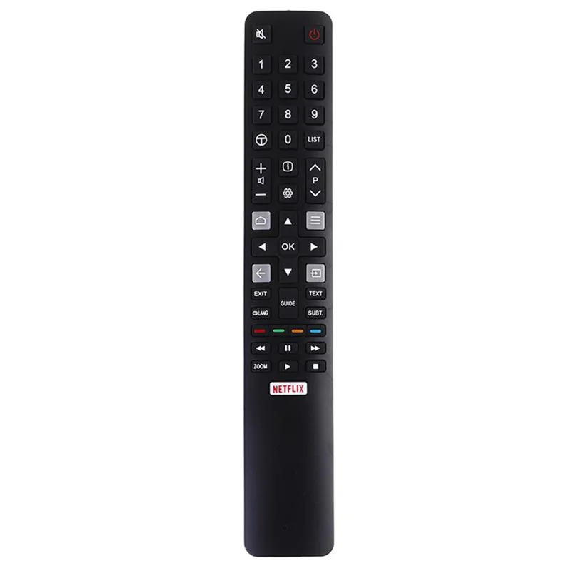 RC802N Replacement Remote Controller For TCL TV , Comfortable to Grip