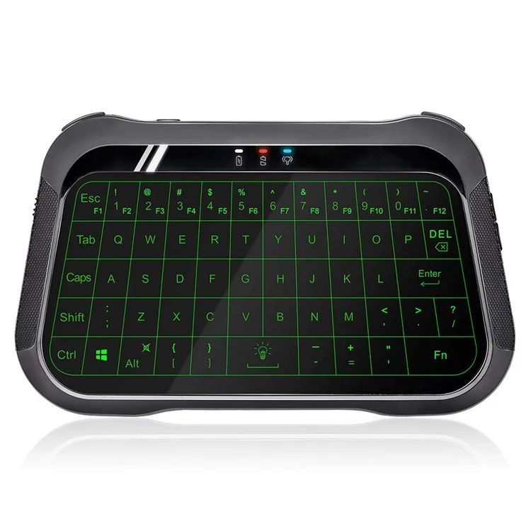 T18 Mini Wireless Keyboard Full Touch Screen Touchpad 3 Colors Backlit Rechargeable Mute Mouse