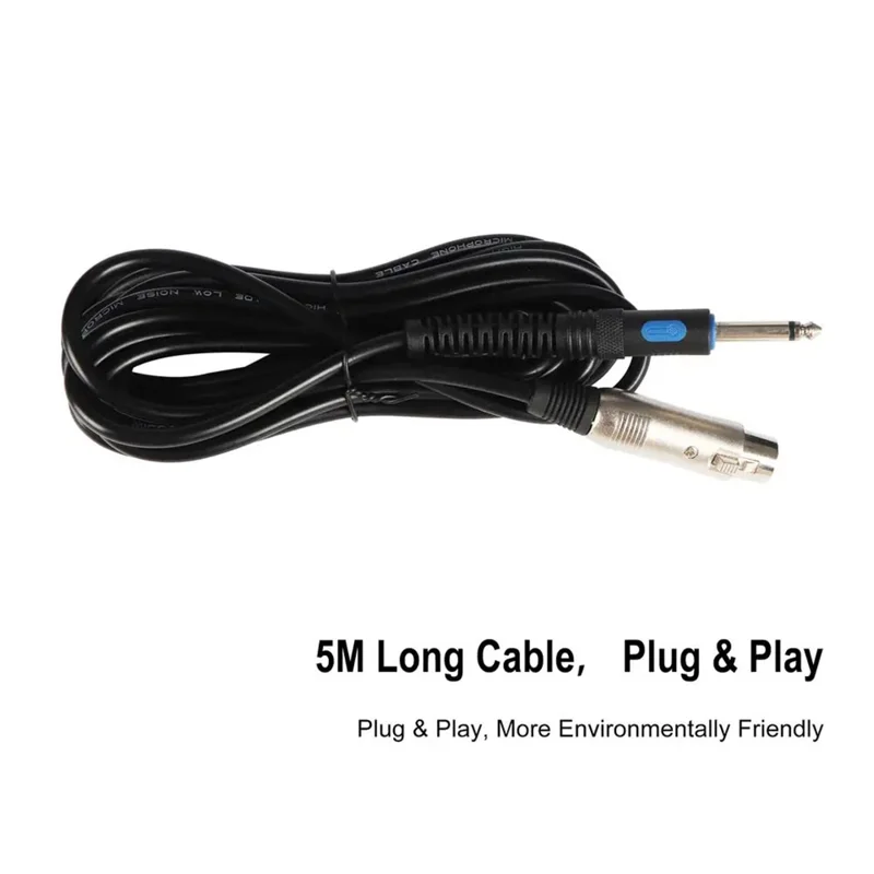 GL-8.0S Wired Microphone Cardioid Dynamic Handheld Mic for Stage Performance KTV - Blue