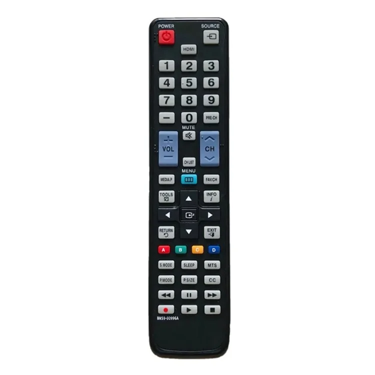 BN59-00996A Pour le remplacement de la télécommande Samsung TV Télécommande de télévision en plastique ABS