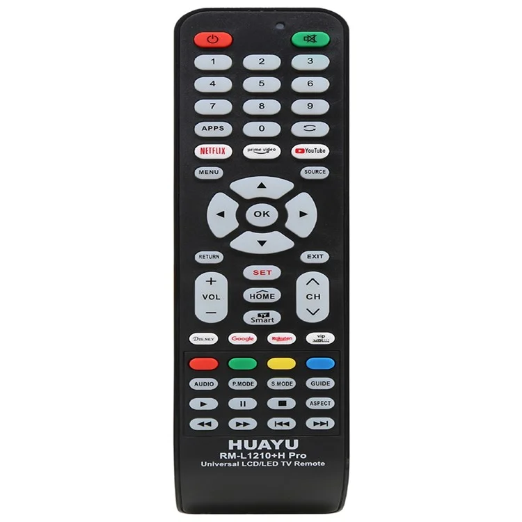 Huayu RM-1210+H Pro Universal LCD LED TV Remote Control Substituição