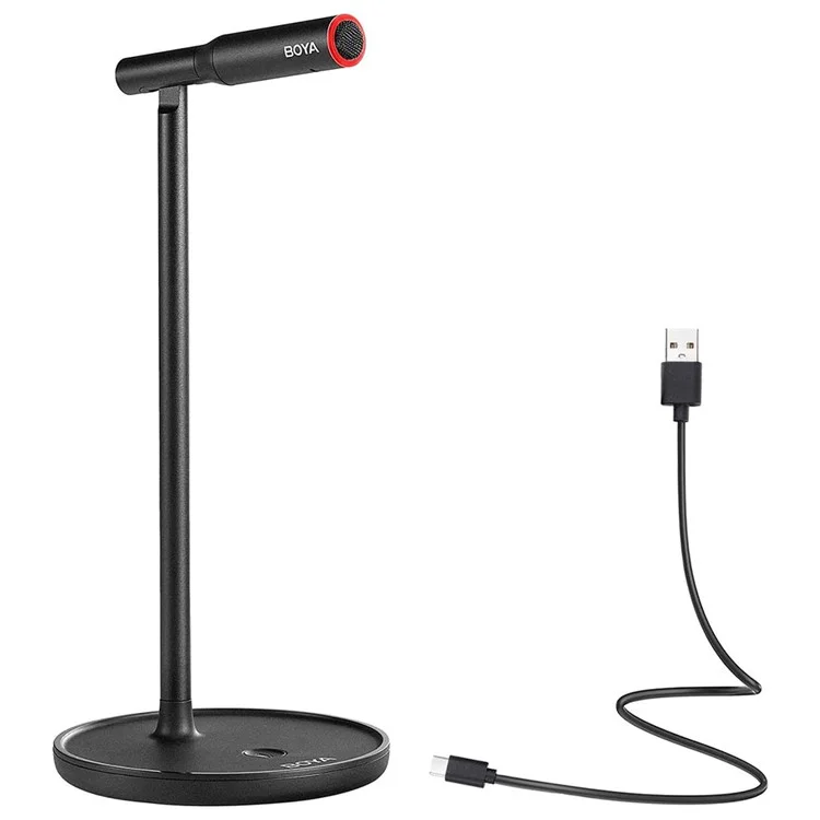 BOYA BY-CM1 USB Microphone with Mute Button Computer Microphone for Mac / Windows