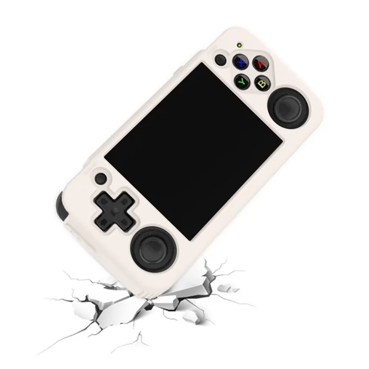 Funda de silicona para ANBERNIC RG35XX H Funda protectora a prueba de golpes Accesorios de la consola de juegos - Negro