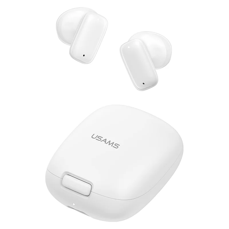 USAMS ID25 Wireless Earbuds Bluetooth-compatible 5.3 Headphone Semi in Ear - White