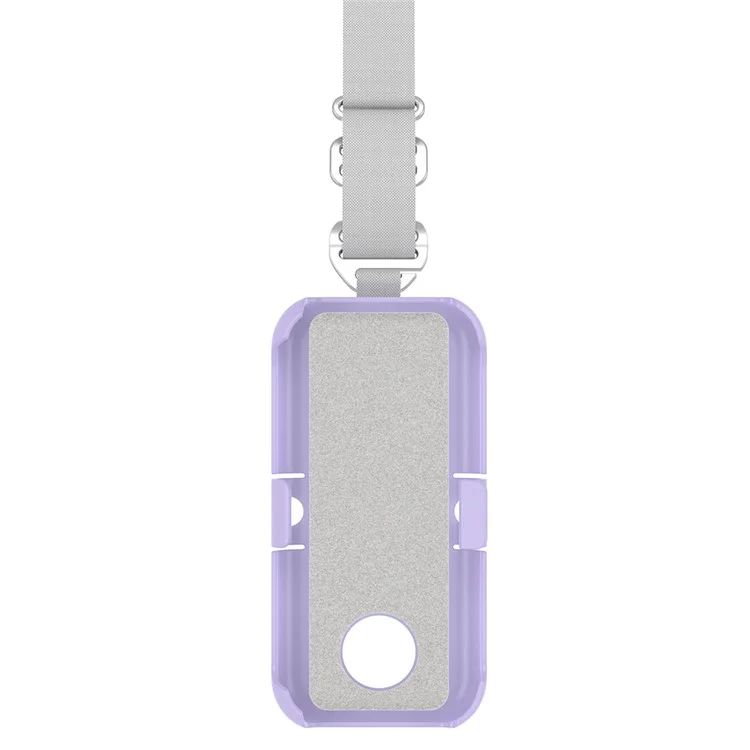 Étui de protection avec chargeur de batterie et sangle pour Apple Vision Pro - Violet
