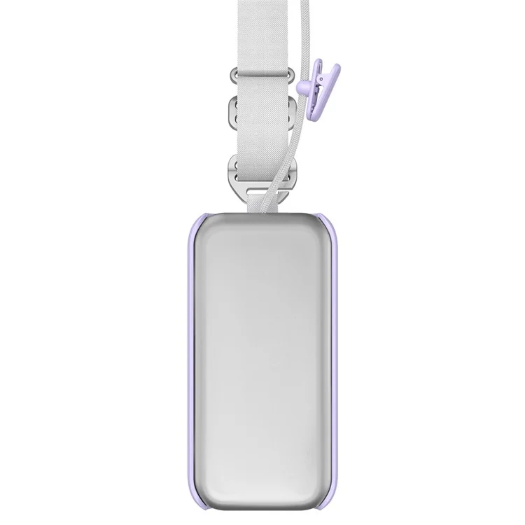 Custodia protettiva per batteria CP16 per Apple Vision Pro con power bank, clip posteriore e tracolla - Viola