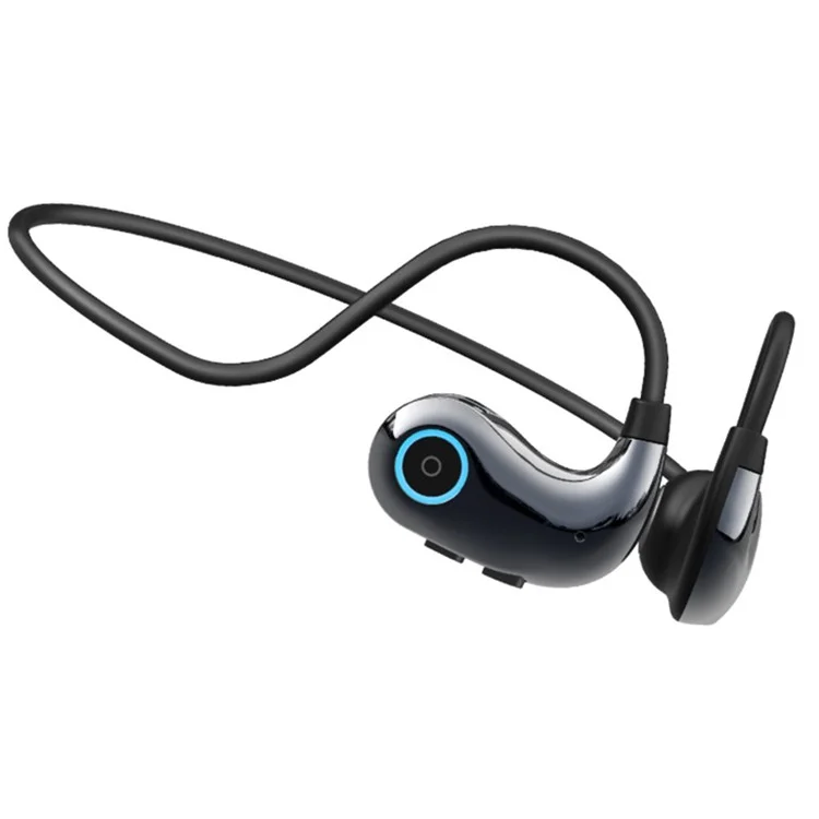 Casque Bluetooth HILEO hi76 à conduction osseuse à oreille ouverte, réduction du bruit ENC, écouteurs de sport - Noir