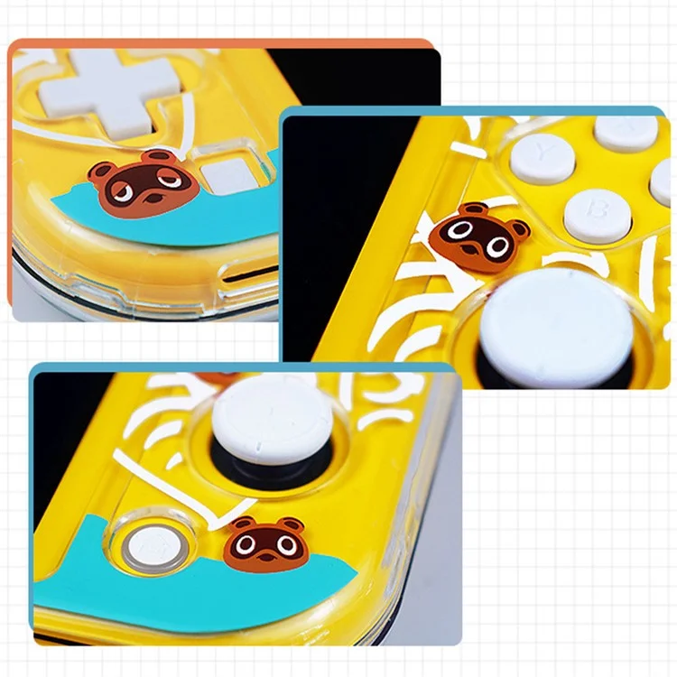 DATA FROG For Nintendo Switch Lite Lovely Protective Case Game Console Anti-drop PC Shell - Octopus