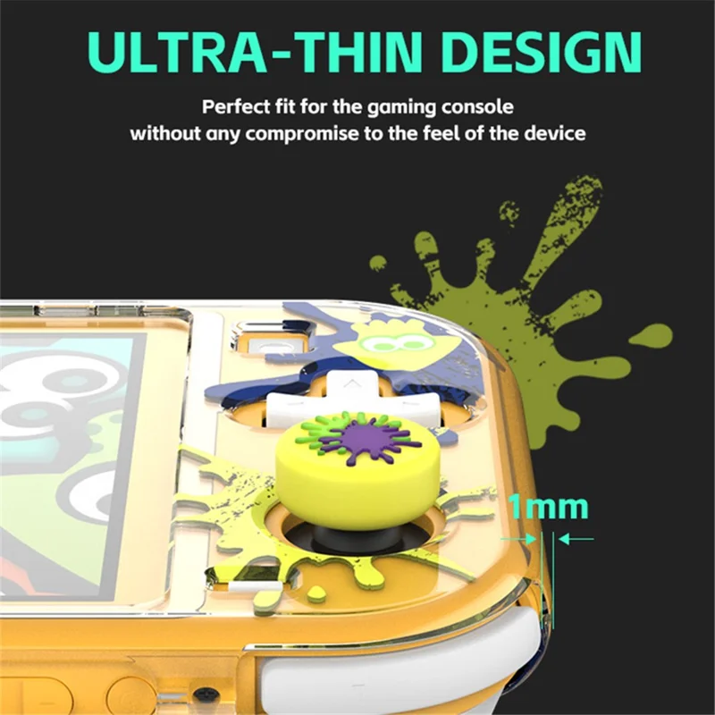 DATA FROG For Nintendo Switch Lite Lovely Protective Case Game Console Anti-drop PC Shell - Cat Paw