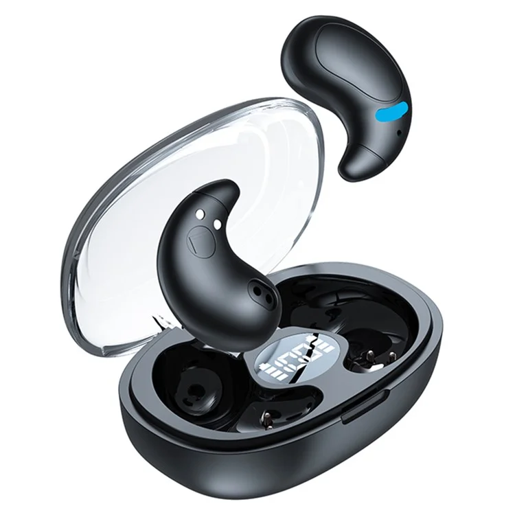 M96 Bluetooth-compatible Headset Low Power Consumption Headphone Touch Control Earphone - Black