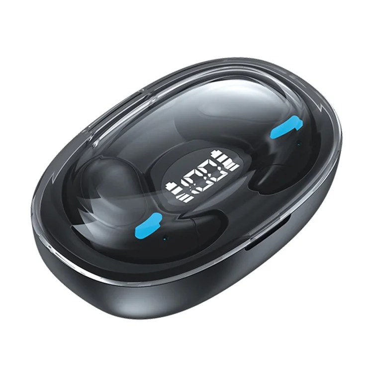 M96 Bluetooth-compatible Headset Low Power Consumption Headphone Touch Control Earphone - Black