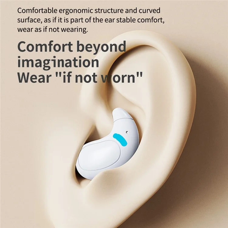 M96 Bluetooth-compatible Headset Low Power Consumption Headphone Touch Control Earphone - Black