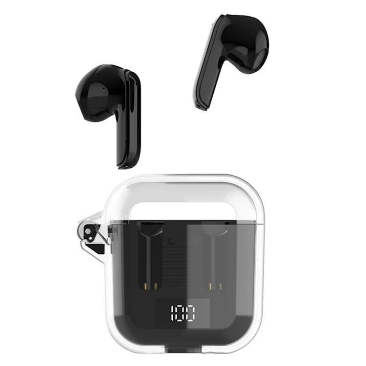 TM90 Music / Game Dual Mode Auriculares ANC Noise Canceling Semi-In-Ear Bluetooth Earphones - Negro