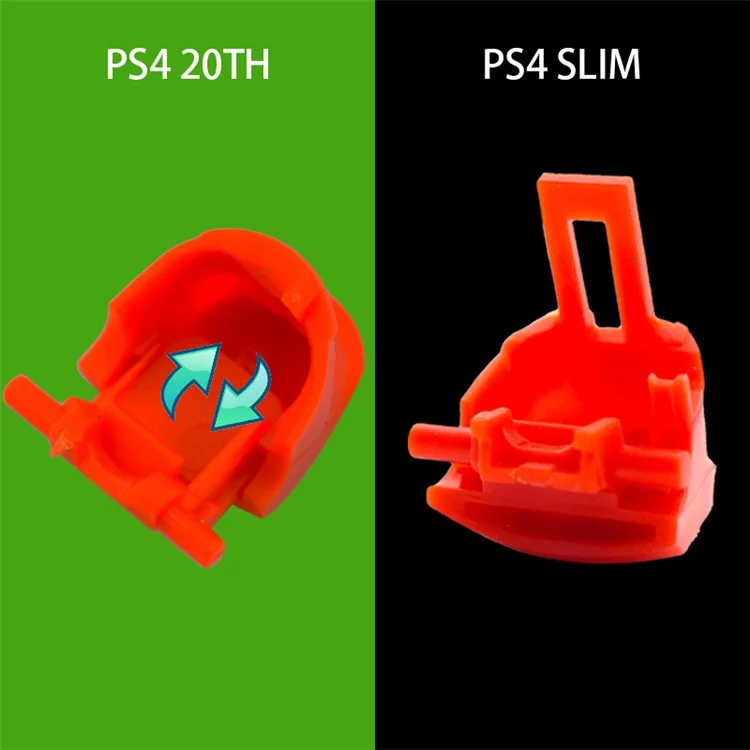 DATOS RANA Para Sony PS4 Slim PS4 JDM-040 Controlador Agarre Carcasa Botón Tapa - Oro