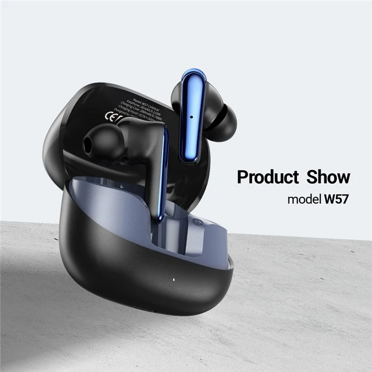 CELEBRAT W57 TWS Bluetooth-compatible In-Ear Earphone Heavy Bass Stereo Wireless Music Headset