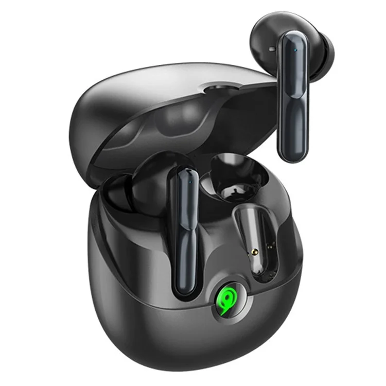 CELEBRAT W55 TWS Bluetooth-compatible In-Ear Earphone ANC+ENC Noise Reduction Wireless Music Headset - Black