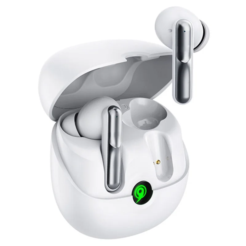 CELEBRAT W55 TWS Bluetooth-kompatibla In-Ear Hörlurar ANC+ENC Brusreducering Trådlös Musikheadset - Vit