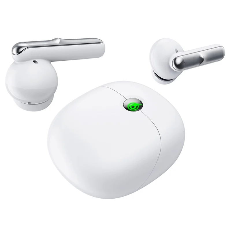 CELEBRAT W55 TWS Bluetooth-kompatibla In-Ear Hörlurar ANC+ENC Brusreducering Trådlös Musikheadset - Vit