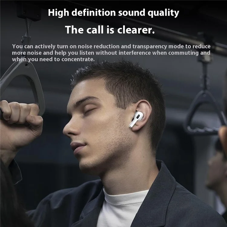 WIWU T22 In-Ear Bluetooth-compatible Headset HiFi Sound Wireless Earphone with Touch Screen Charging Bin