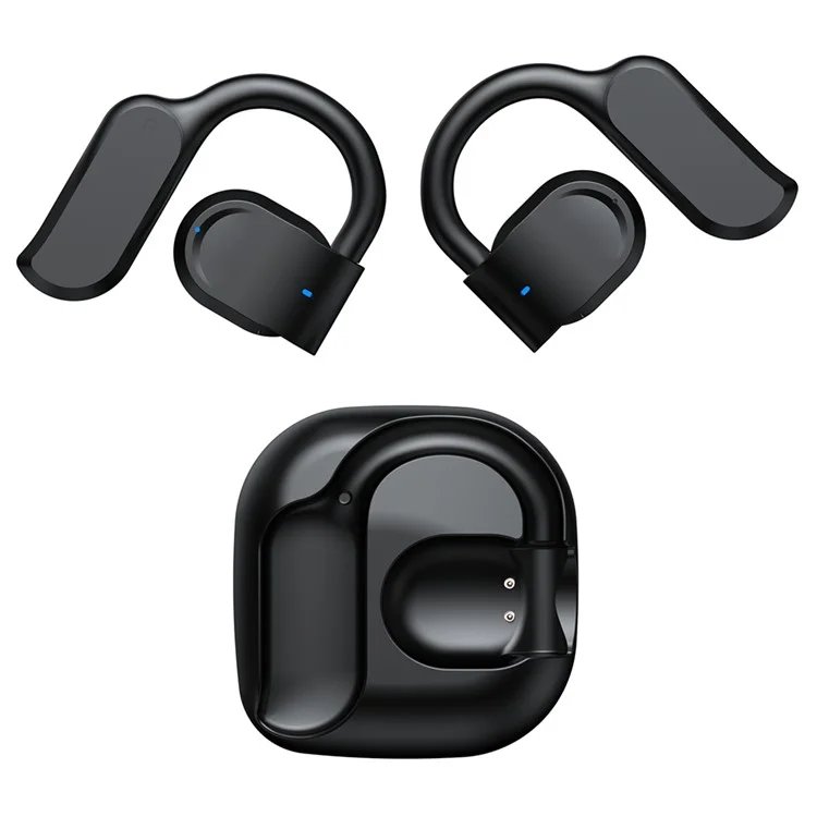 GT05 Bone Conduction Wireless Headphone Sports Earphone Ear Hook Bluetooth-compatible Headset - Black
