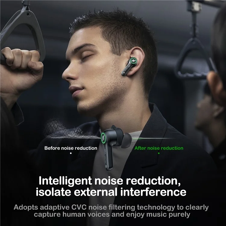ONIKUMA T36 TWS Bluetooth-compatible Earphone Noise Cancelling Wireless Gaming Music Headset