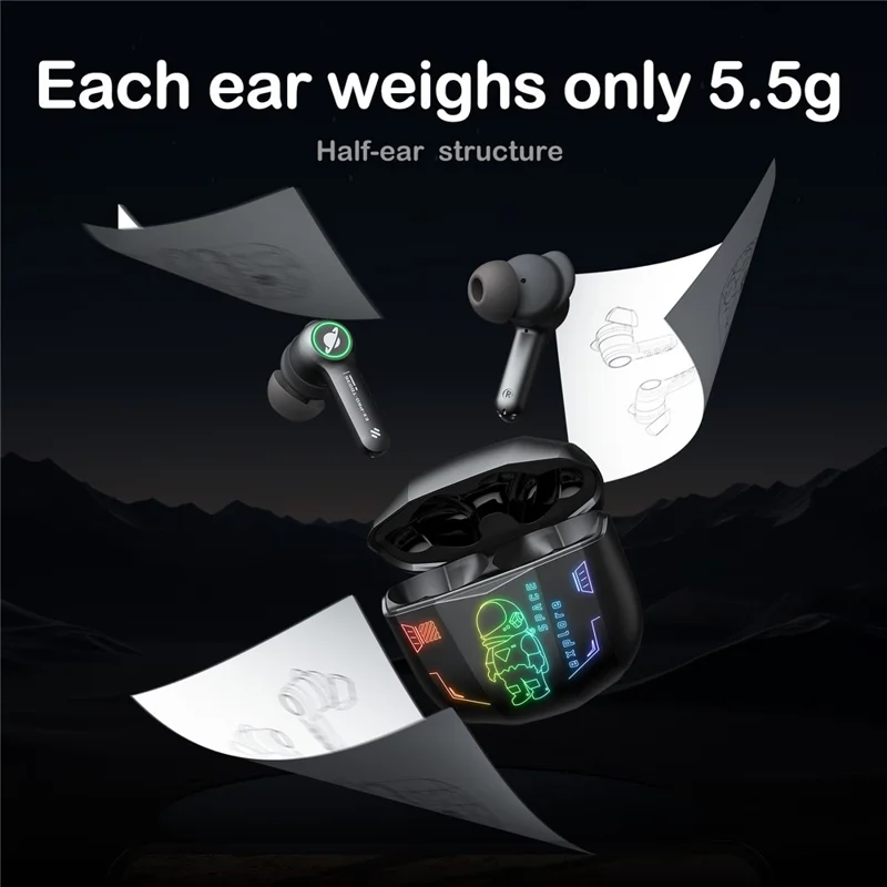 ONIKUMA T36 TWS Bluetooth-compatible Earphone Noise Cancelling Wireless Gaming Music Headset