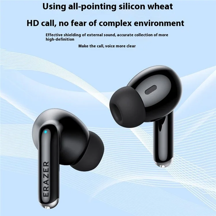 LENOVO Erazer XT88Pro TWS Bluetooth In-Ear Auricolare HiFi Stereo Music Gaming - Nero