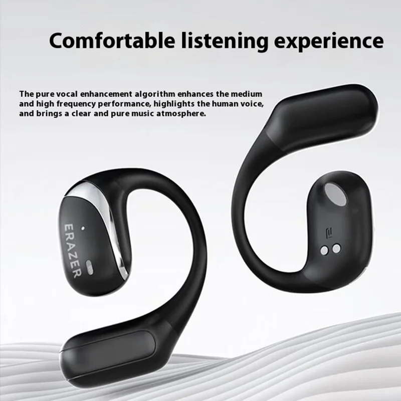 LENOVO Erazer X9 TWS Bluetooth-compatible HiFi Music Earphone Ear Hanging Non-in-ear Headset - White