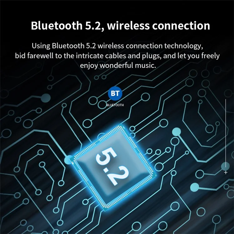 Q21 HiFi Sound Bluetooth-compatible Earphones Magnetic Neckband Headphones Support HD Calls