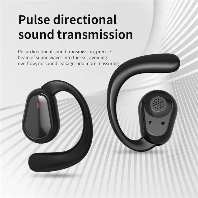 WG-02S OWS Bluetooth-compatible Sports Earphone Rotatable Ear Hook Music Headset - Nude