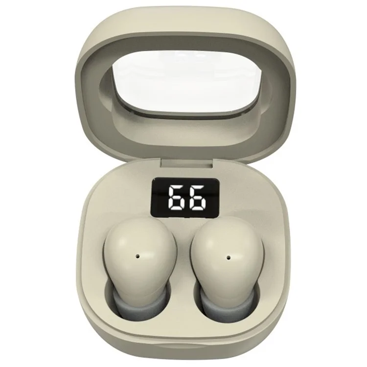 SK19 Mini Wireless Earphone Bluetooth-compatible Headphone Sleep Noise Cancelling Earbud - Skin Color