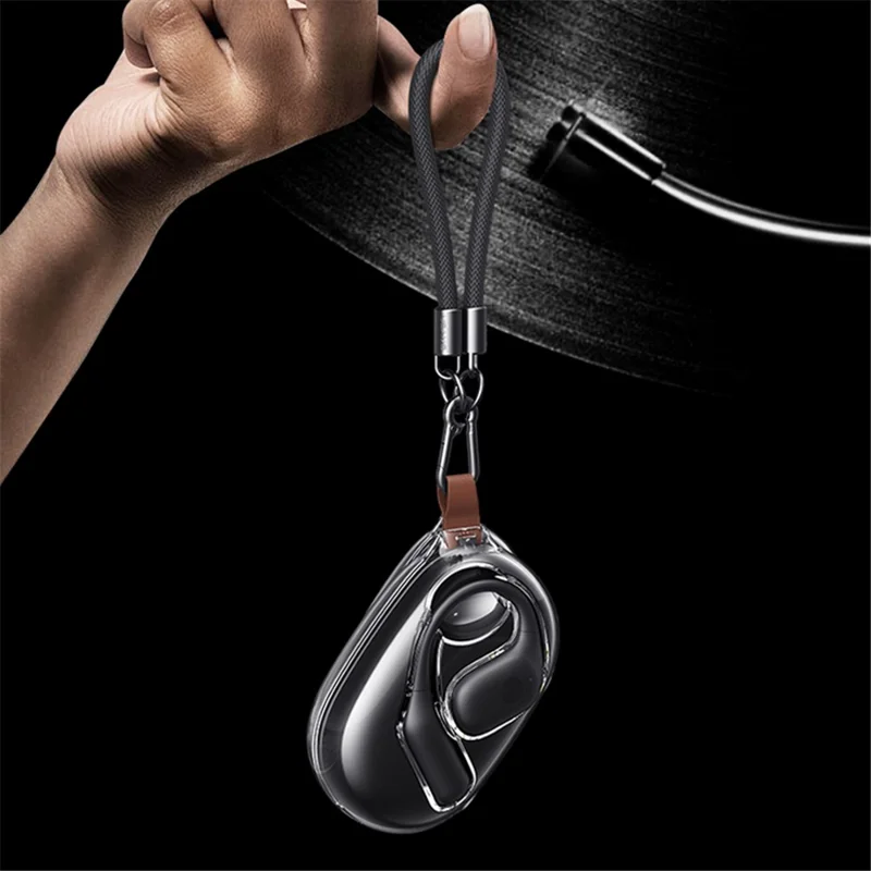 USAMS UG26 OWS Wireless Earhook Earbuds Bluetooth-compatible 5.3 Headset, EG Series - Black