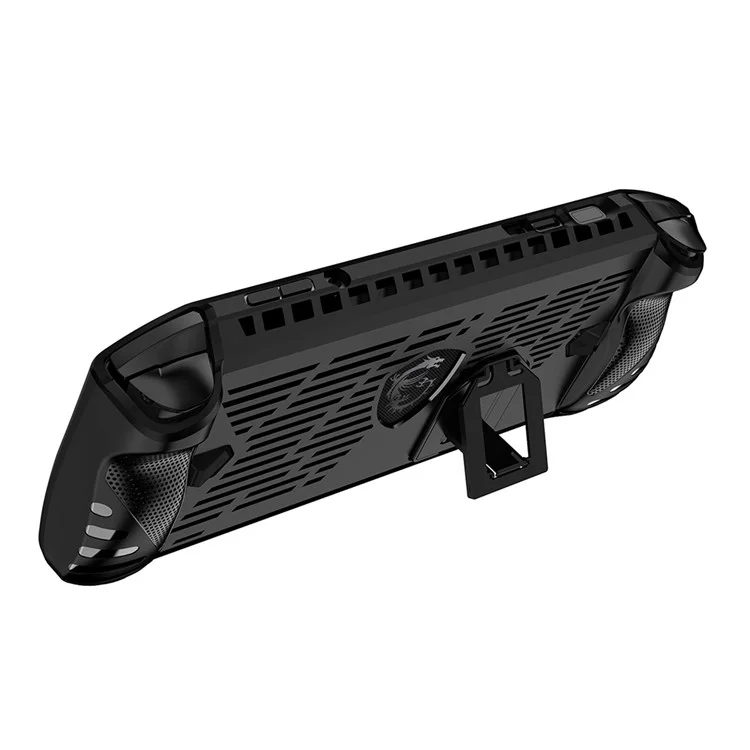 For MSI Claw TPU Case Handheld Game Console Protective Sleeve with Kickstand