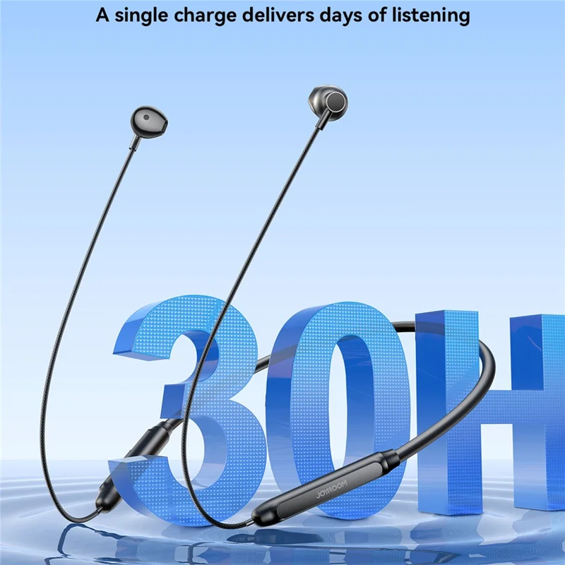 JOYROOM JR-D8 Neckband Wireless Earphone Low Latency Bluetooth-compatible 5.4 Headphone - Beige