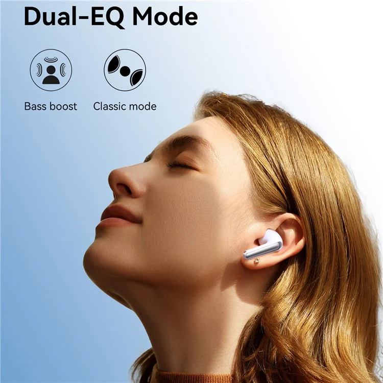 JOYROOM JR-FN2 Bluetooth 5.4 Ohrhörer ANC Geräuschreduzierung TWS Ohrhörer Dual EQ-Modus - Weiß