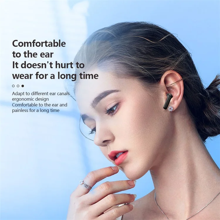 Écouteurs Bluetooth sans fil FONENG BL135 Semi-In-Ear TWS - Noir
