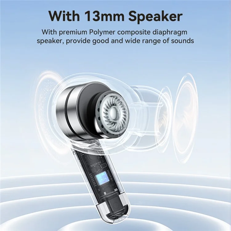Yesido TWS28 Anc + Enc Eatphone Sans Fil Bluetooth Bruit Noise Anceling Earbud - Blanc