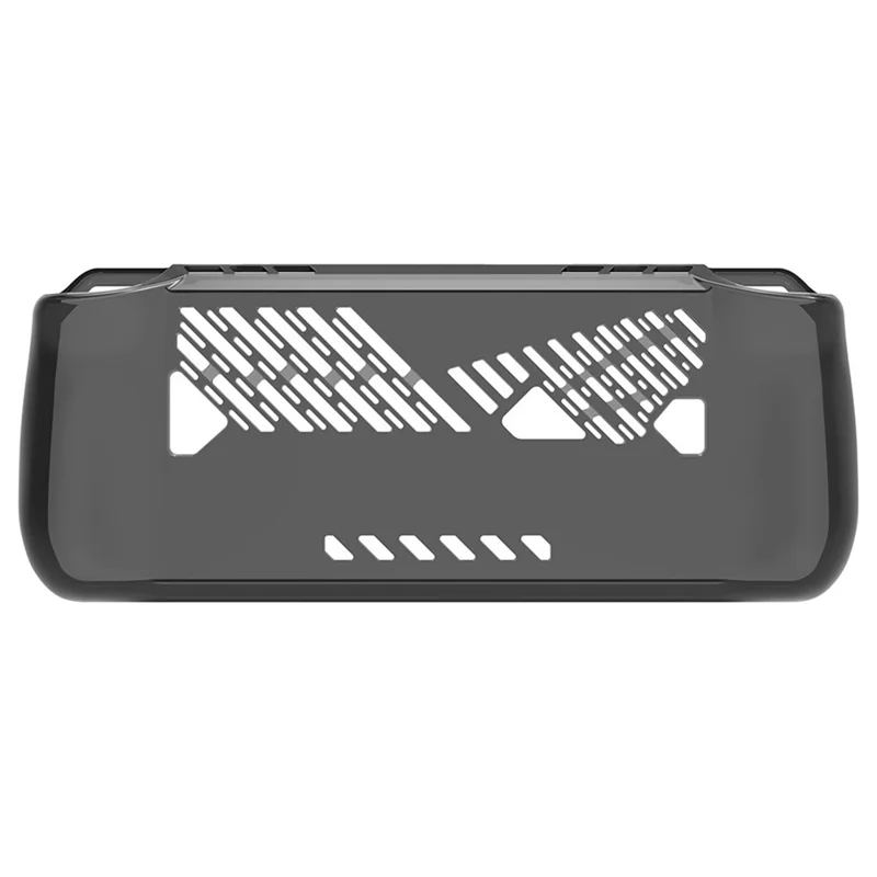 For Asus ROG Ally X Game Console TPU Protective Case Cover - Transparent Black